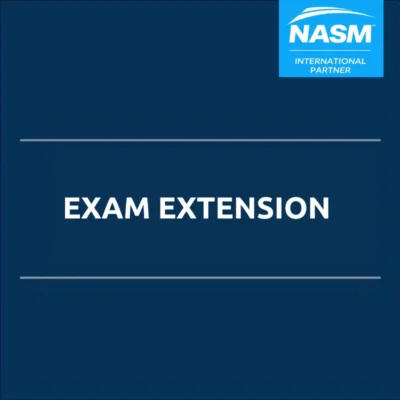 NASM exam extension and certification renewal package